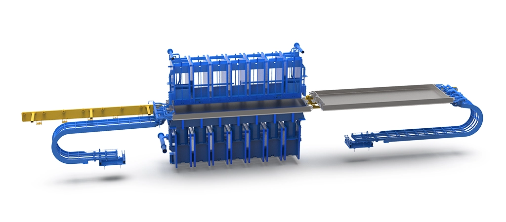Hydraulikpresse für Kunststoffplatten eine Öffnung zwei Formen Sitor