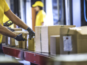 Gummiförderbänder für Logistik und Lagerwesen Sitor