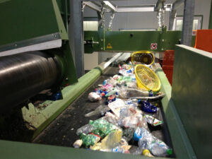 Gummiförderbänder für die Recyclingindustrie Sitor