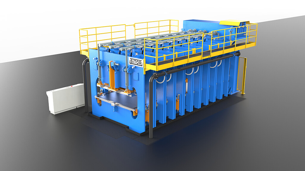 Hydraulische Pressen für Gummiprodukte Sitor