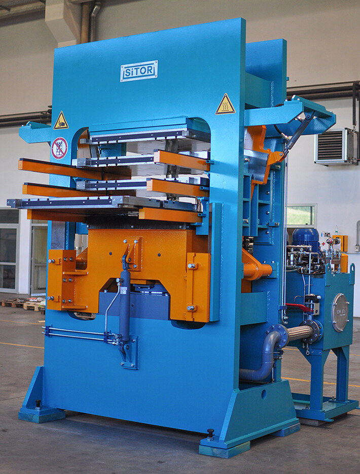 Hydraulische Presse für Gummi – Mehr-Ebenen-Ausführung Sitor