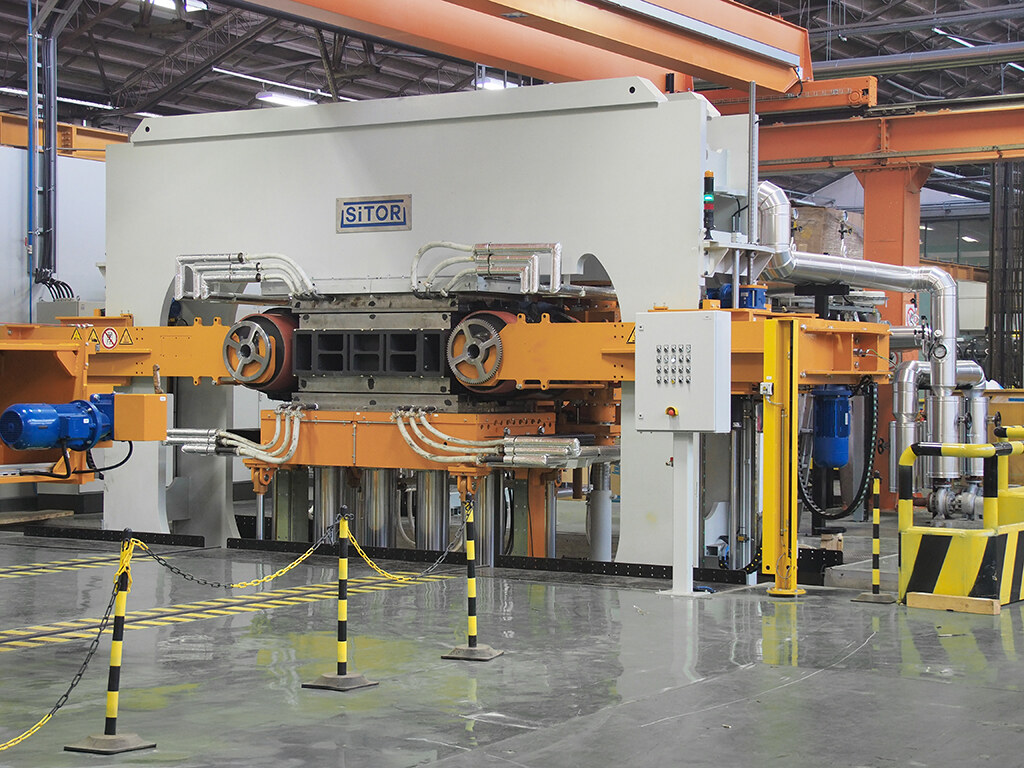 Hydraulische Presse für Gummiketten – Sitor