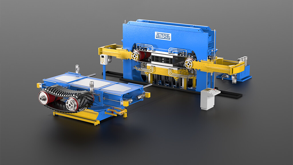 Hydraulische Pressen für Gummiketten Sitor