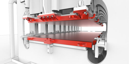 Heiz- und Kühlplatten für hydraulische Pressen Sitor