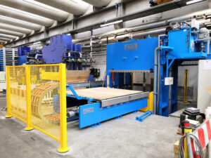 Hydraulische Presse für PE-Filterplatten aus Kunststoff – Sitor